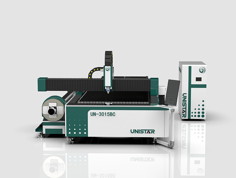 أنبوب معدني ولوحة CNC آلة قطع الألياف بالليزر