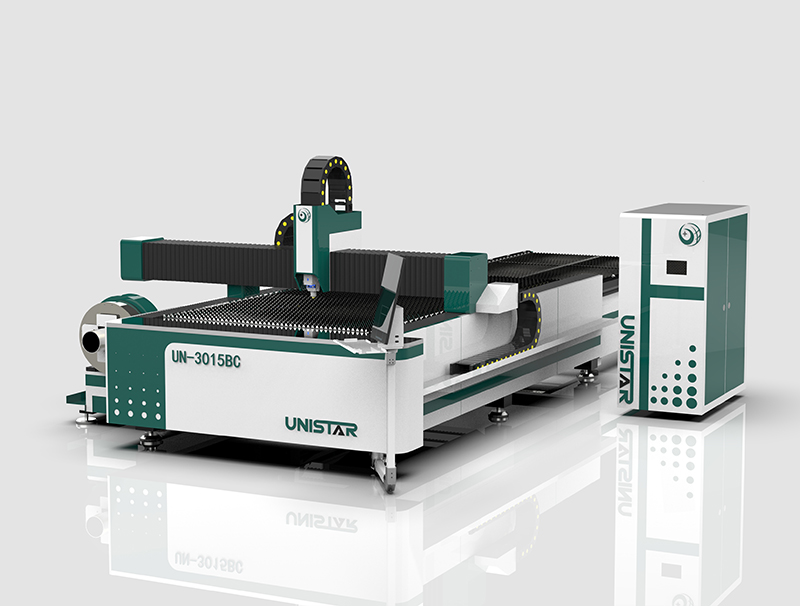 أنبوب معدني ولوحة CNC آلة قطع الألياف بالليزر