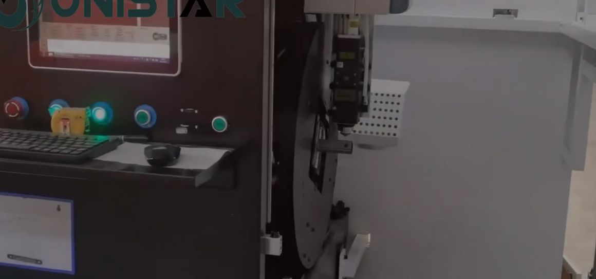 فيديو لآلة قطع الأنابيب الفولاذية